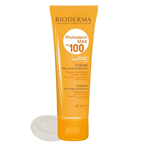 کرم ضد آفتاب رنگ طبیعی فتودرم مکس بیودرما spf100 ( دایره زرد )