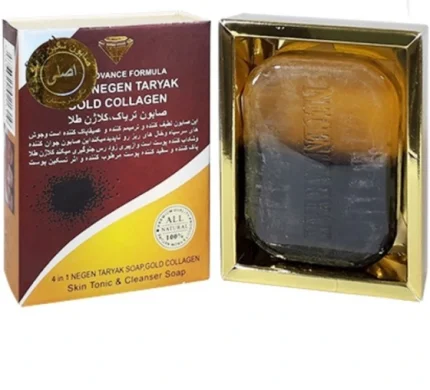 صابون تریاک کلاژن طلا جوانین 120 گرم