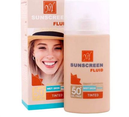 فلوئید ضد آفتاب رنگی اسمارت دیفنس مای spf50